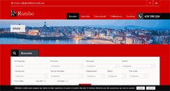 Desktop Screenshot of inmobiliariarumbo.com